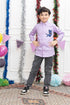 LILAC DINOSAUR SHIRT